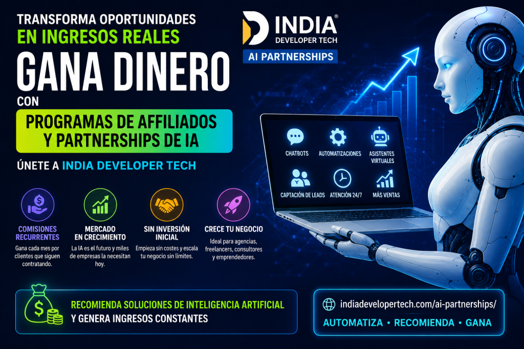 ganar dinero con programas de afiliados IA