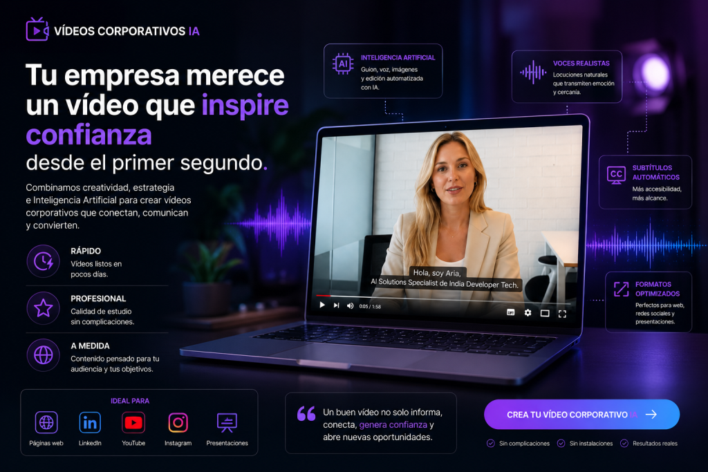 Vídeos Corporativos con IA